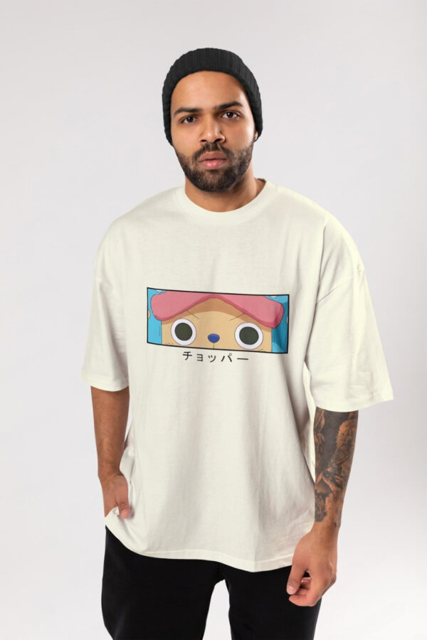 One Piece - Chopper Anime Oversized Anime T-Shirt - Image 4