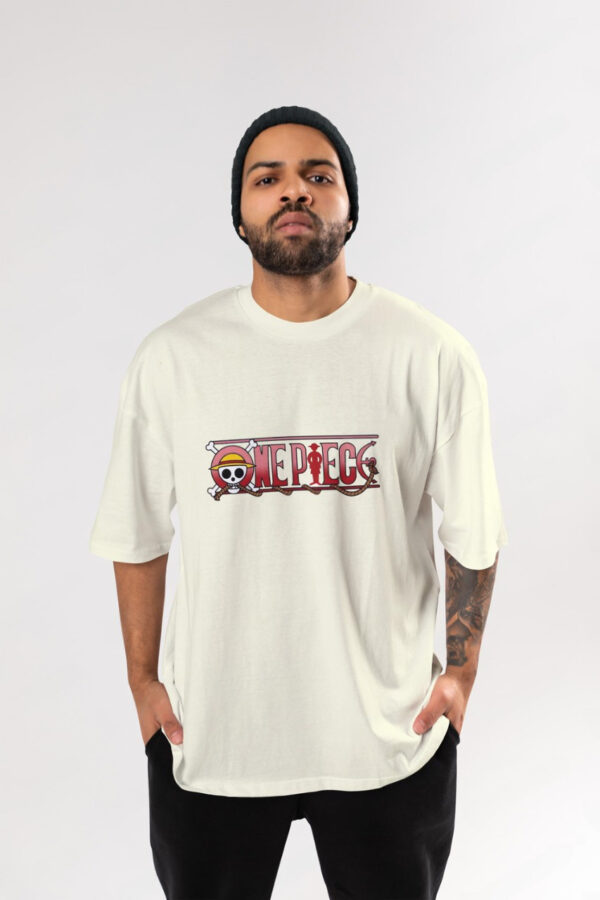 One Piece - Thousand Sunny Oversized Anime T-Shirt - Image 3