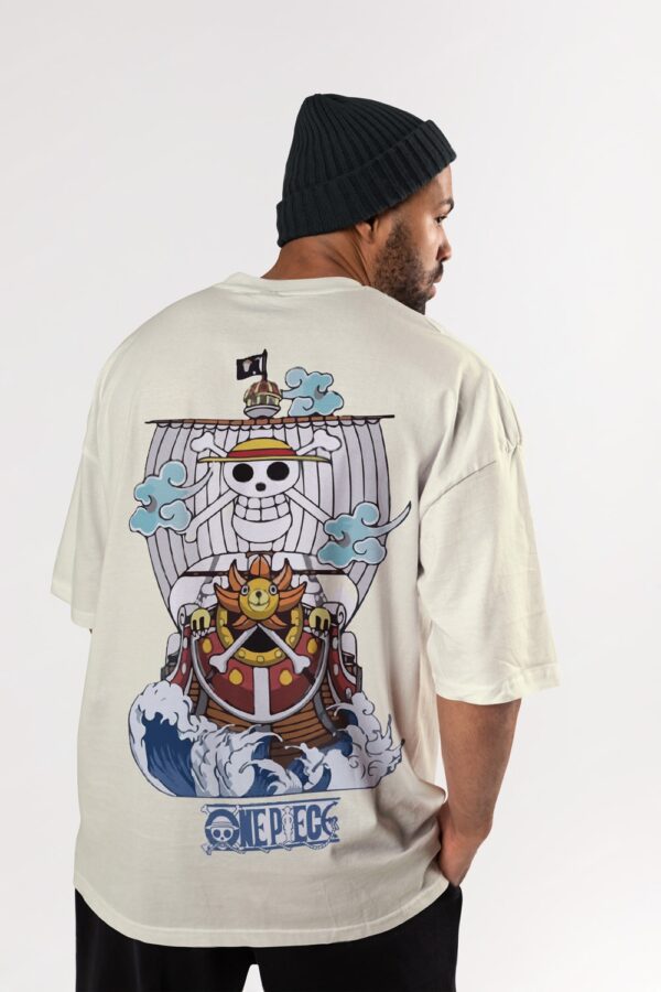 One Piece - Thousand Sunny Oversized Anime T-Shirt - Image 6