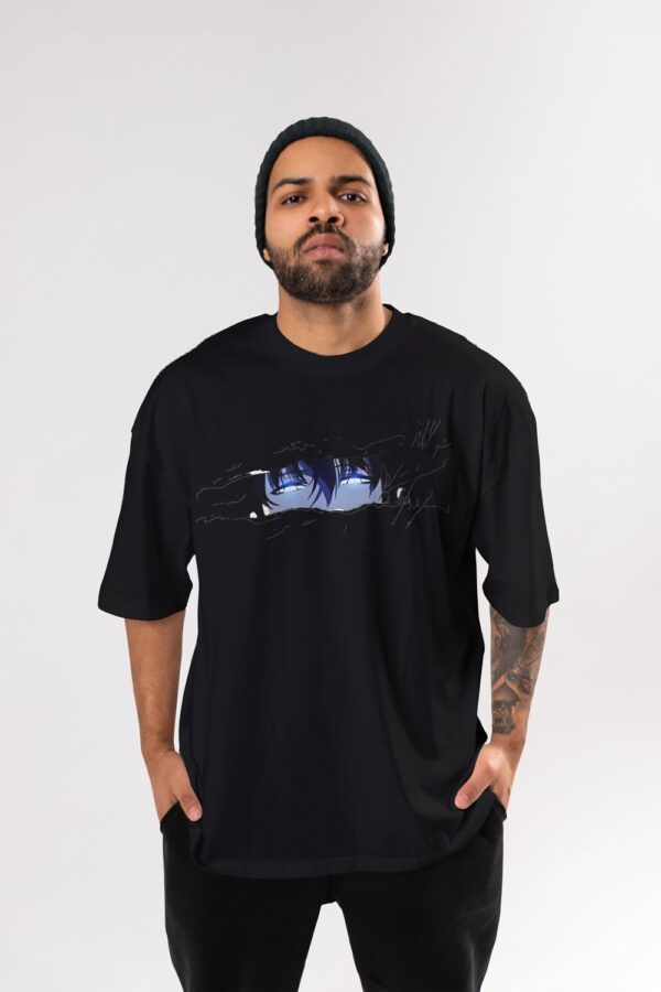 Solo Leveling - Sung Jin Woo Oversized Anime T-Shirt - Image 2